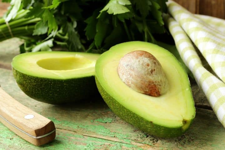 cut avocados