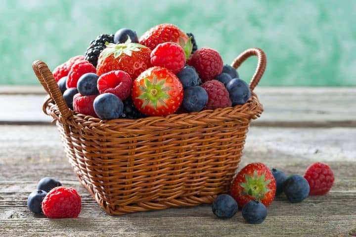 basket of berries