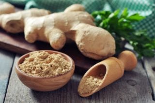 ginger root and powder