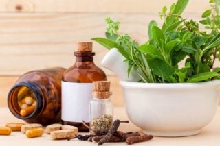 photo of herbal plants and supplements