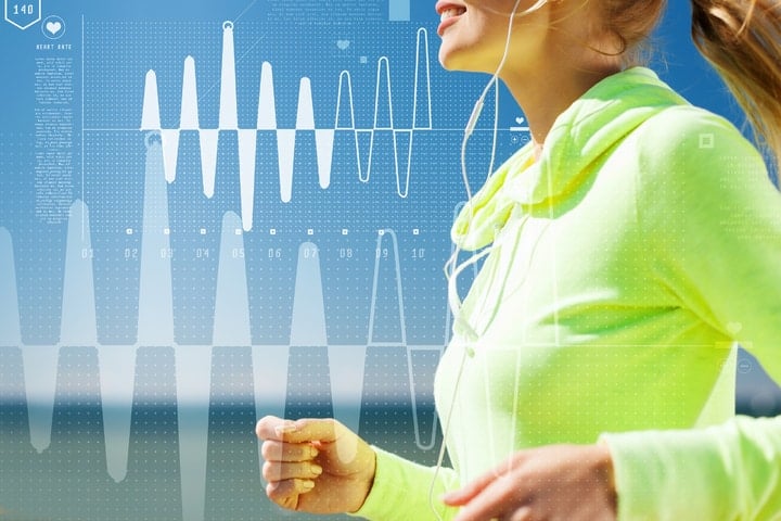 woman jogging